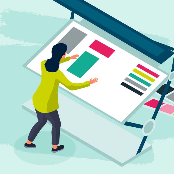 Employée d'imprimerie à Nantes et ouest de la France